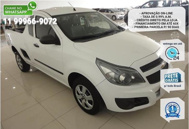 Chevrolet Montana Branca 1.4 Mpfi Ls Cs 8v Flex 2p Manual 2013