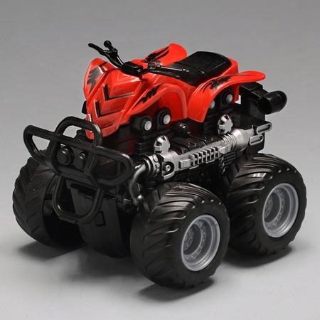 Carrinho Fricção Express Wheels Quadriciclo Vermelho - Br793 - Foto 4