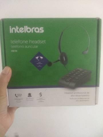 Telefone headphone Intelbras