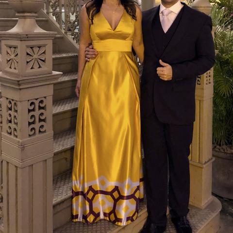 Vestido longo para festas
