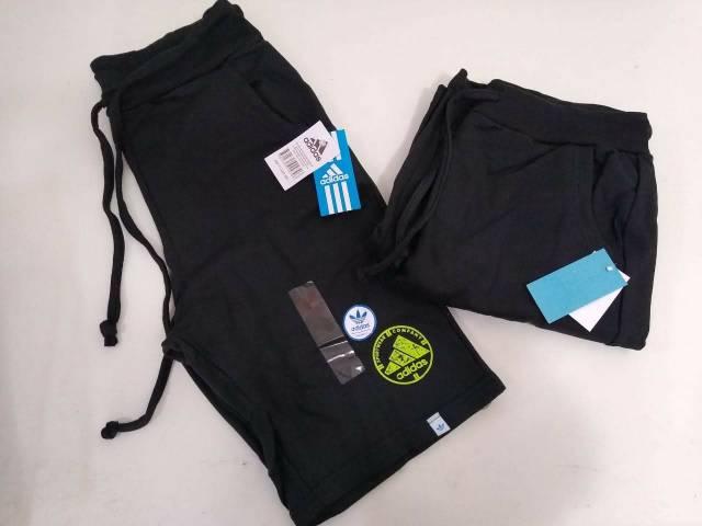 Bermudas Moletom Adidas Presente - Foto 2