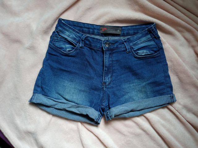 short de calça jeans