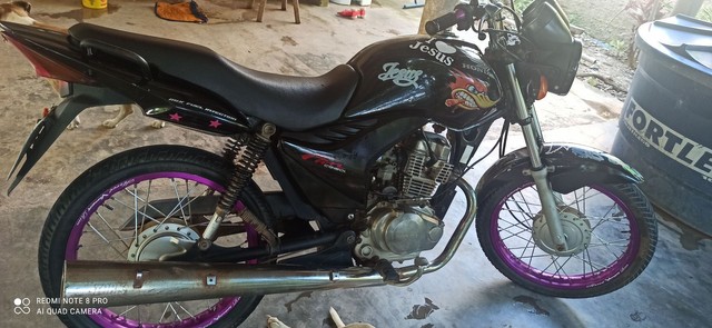 R$6.500 VENDO ESSA MOTO HONDA/ CG 150 FAN ANO 2010 ELA É A PARTIDA