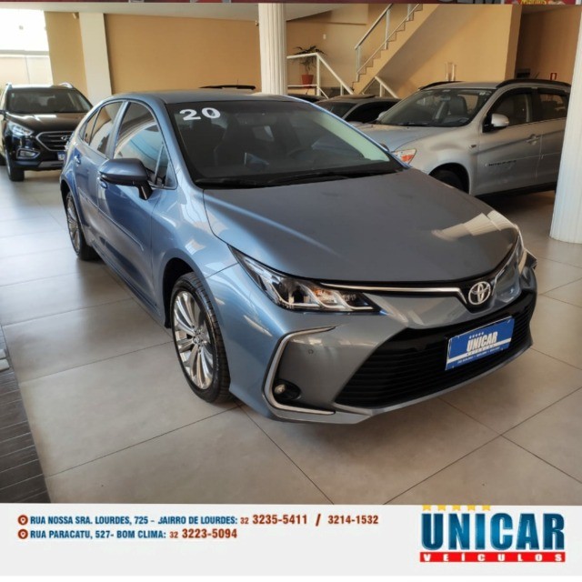 TOYOTA COROLLA XEI 2.0 2020 CINZA COMPLETO
