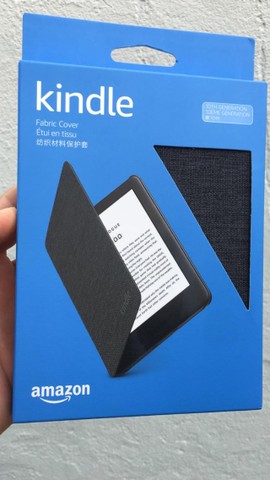 Capa case de tecido kindle 10ª geração original preta kindle amazon - Foto 2