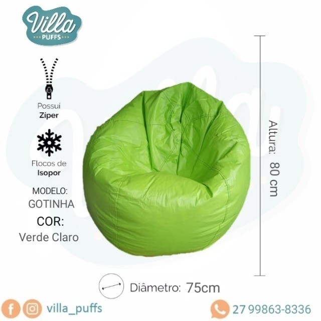 Puff,puffs,puffe- Gotinha, com enchimento, para sua área de lazer, levamos até você!! - Foto 3