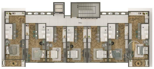 Flat com 1 dormitório à venda, 22 m² por R$ 149.900,00 - Intermares - Cabedelo/PB - Foto 14