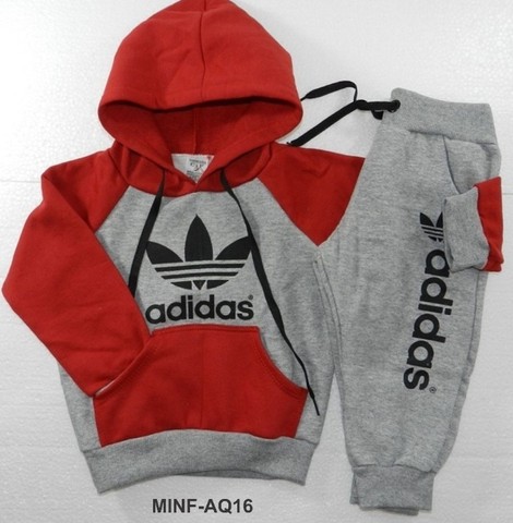 conjunto infantil moletom adidas