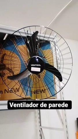 - Ventilador De Parede 60cm  220 Vt  Ventisol ( 1 Ano De Garantia ) .
