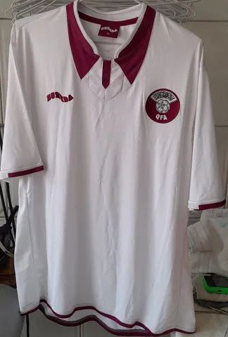 CAMISA CATAR 2006 BURRDA BRANCA NOVA FRETE GRATIS