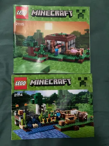 Lego minecraft bonecos