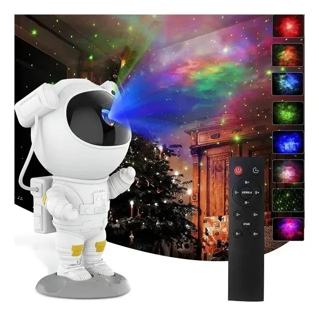 Projetor de luz astronauta Galaxy, luz do projeto Space Buddy para