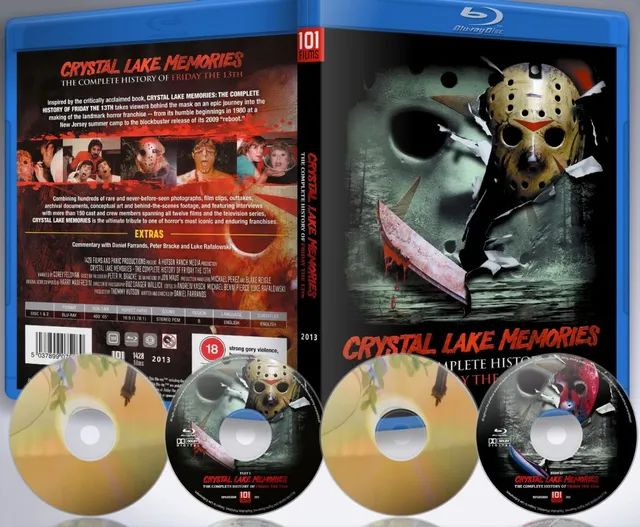 Sexta feira 13 Crystal lake memóries blu-ray 
