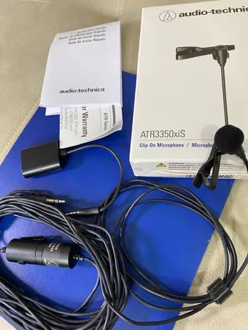 Microfone de Lapela Audio-Technica ATR 3350 Original - Foto 3