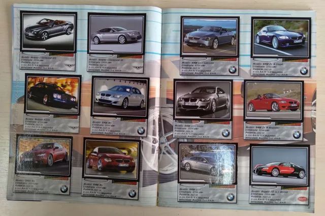 Álbum de figurinhas SUPER CARROS - Foto 3