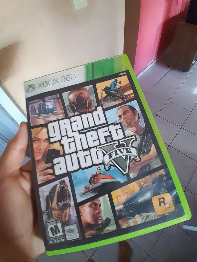 Vendo GTA V Original do Xbox 360 - Jogos de Vídeo Game - João