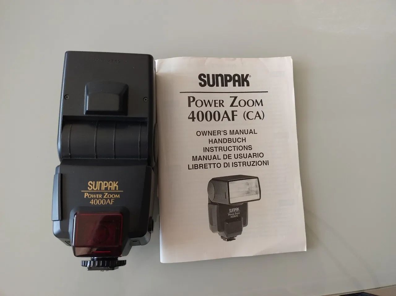 Flash pra câmera fotográfica