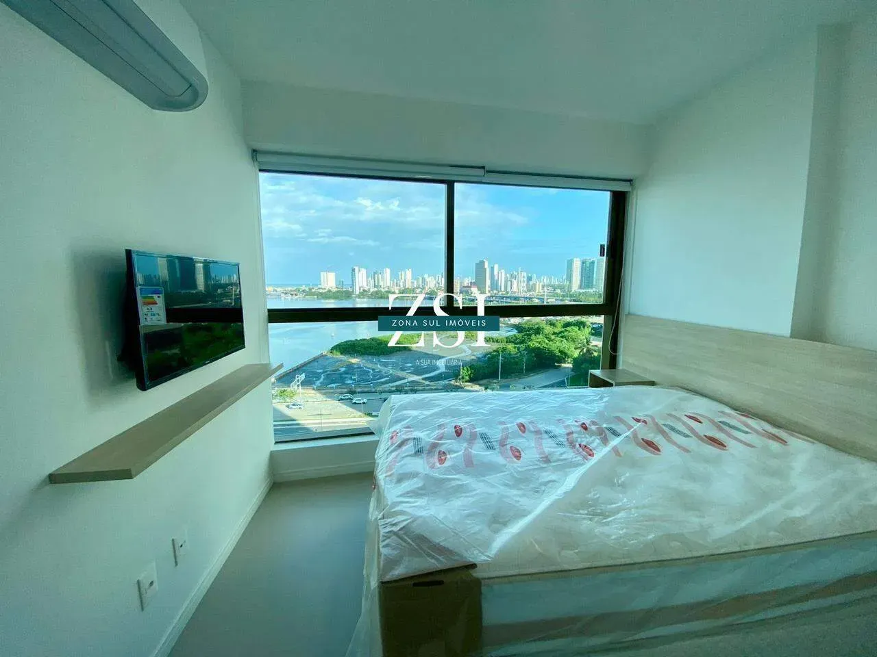 Zona Sul Imóveis disponibiliza apt para locação no Novo Recife, Flat/Stúdio com 33,87m2 mo