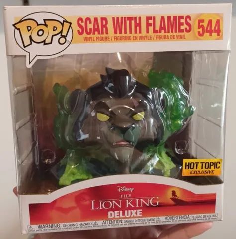 Funko Pop Scar with flames #544