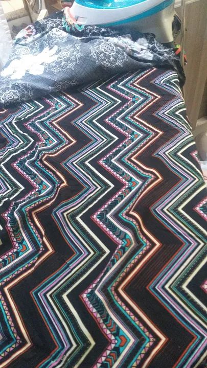 Retalhos estampados, viscose - Foto 2