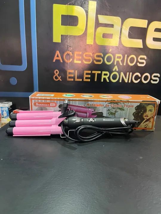 Modelador De Cabelo Triondas Cachos Ondulador Bivolt  - Foto 2