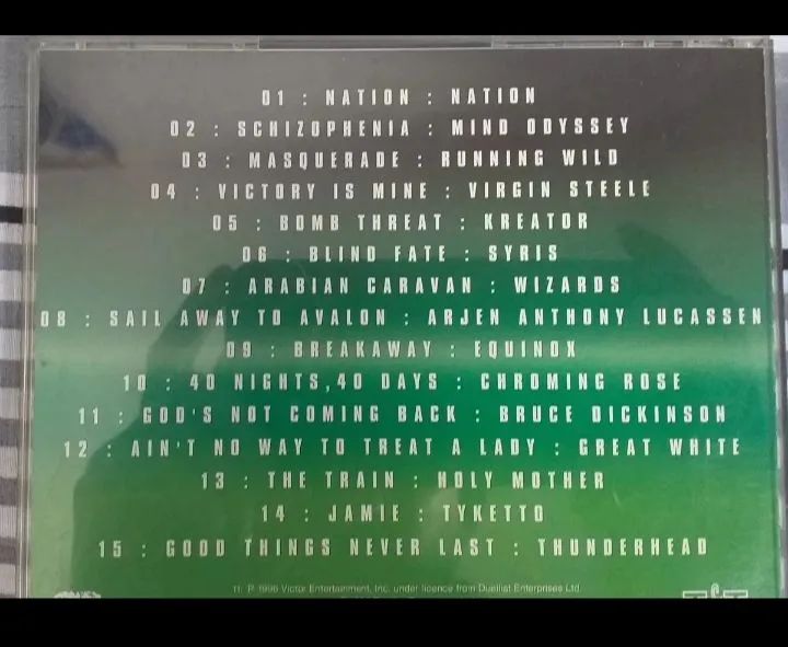 CD Pure Metal Sampler Vol.6 - JAPONÊS  - Foto 2