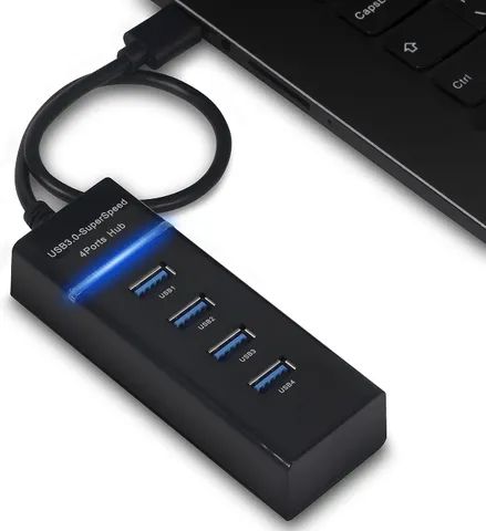 Hub Cabo Usb 3.0 Extensor 4 Portas High Speed Hd Pen Drive - Foto 5