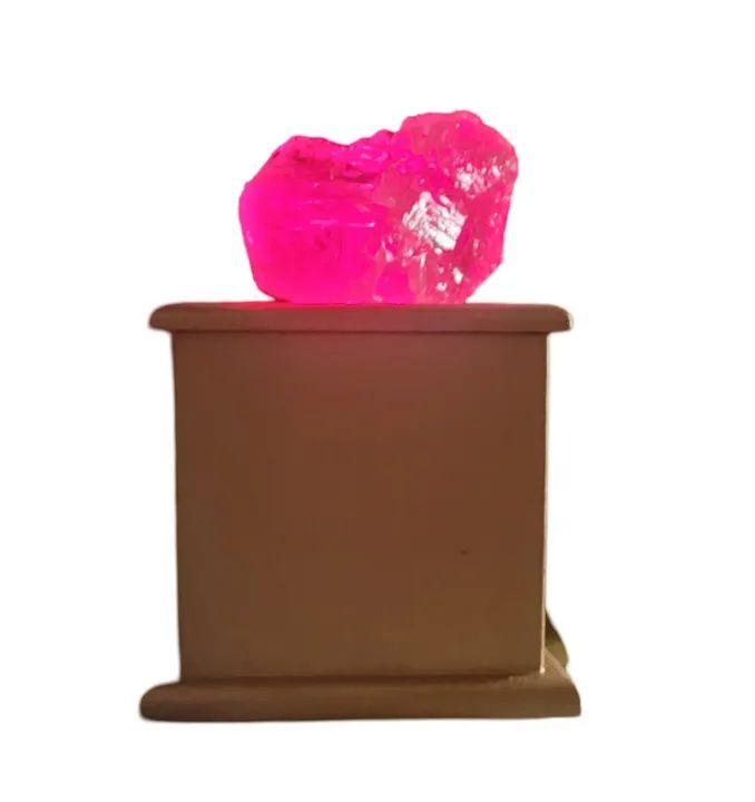 Luminária Cromoterapia com Cristal Bruto  - Foto 3