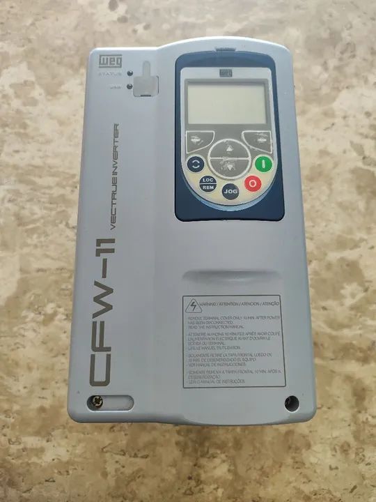 Inversor de Frequencia WEG CFW11 16A motor 5CV