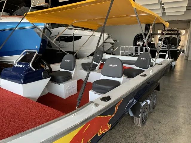 Lancha Aluminio Alufort Super 200 (20 pés) - ñ calaça/leveforte/Petybrasil - Foto 5