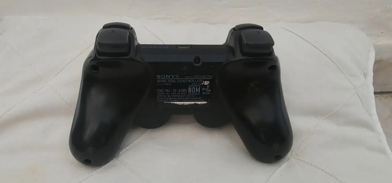 CONTROLE PS3 SONY SEM TESTE - Foto 3