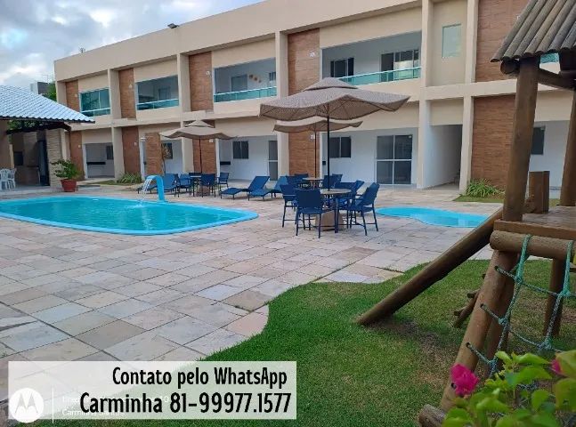 Alugo Lindo Apartamento Térreo Mobiliado na Praia dos Carneiros - Tamandare - PE - Foto 7