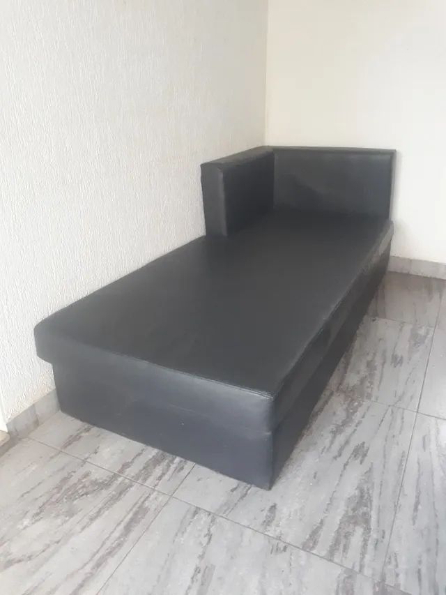 Sofá Chaise Corino Última Unidade - Foto 2