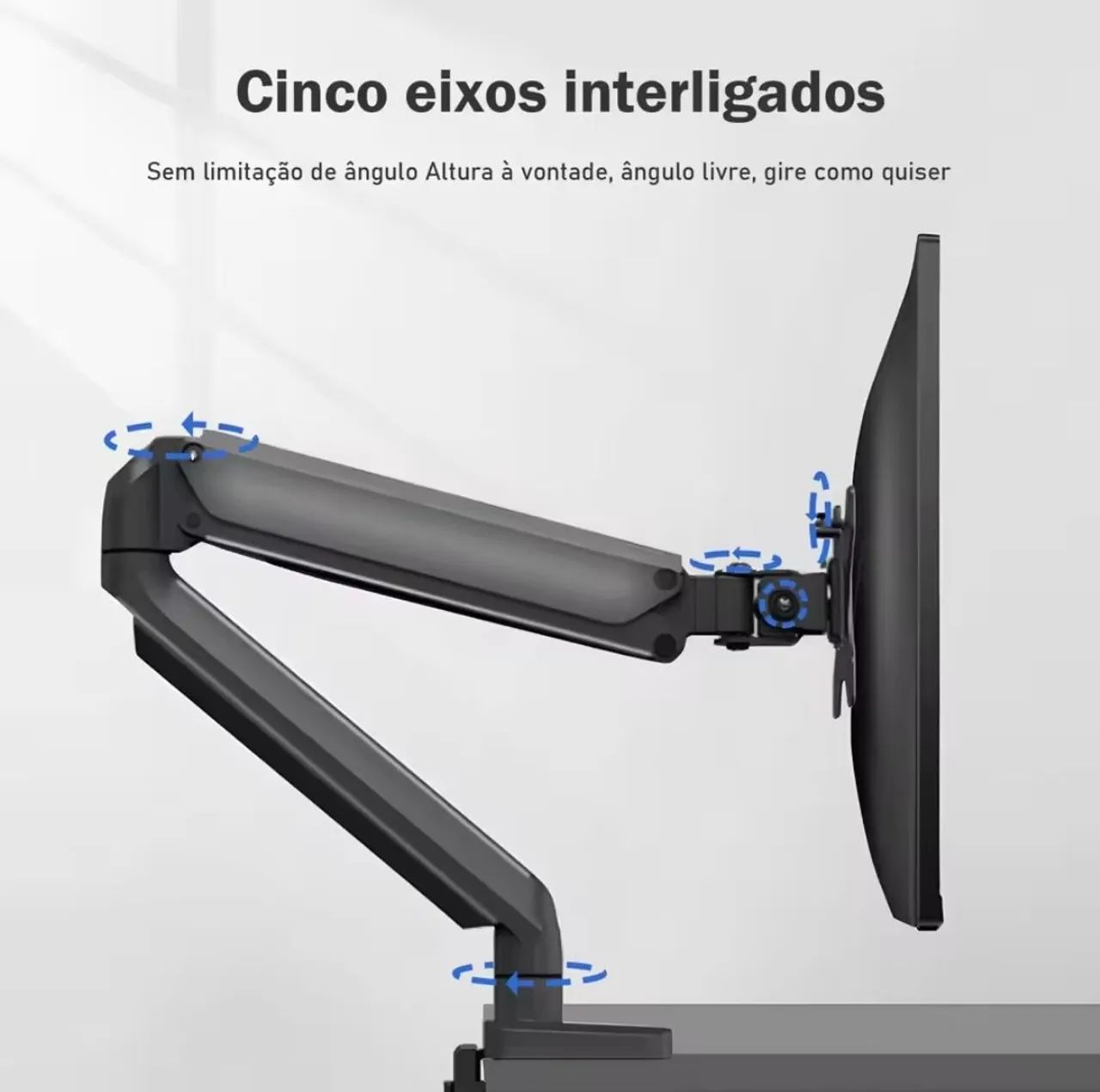 Suporte Articulado Profissional de Monitor WKZJ-DN (Lacrado) - Última unidade! - Foto 4