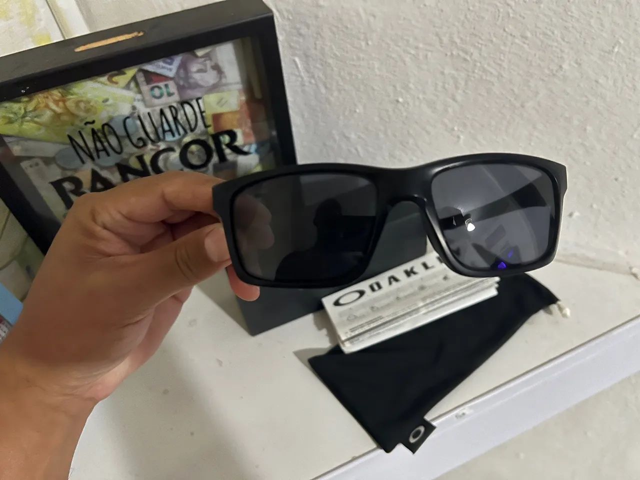 Óculos de Sol Oakley Masculino - Foto 4