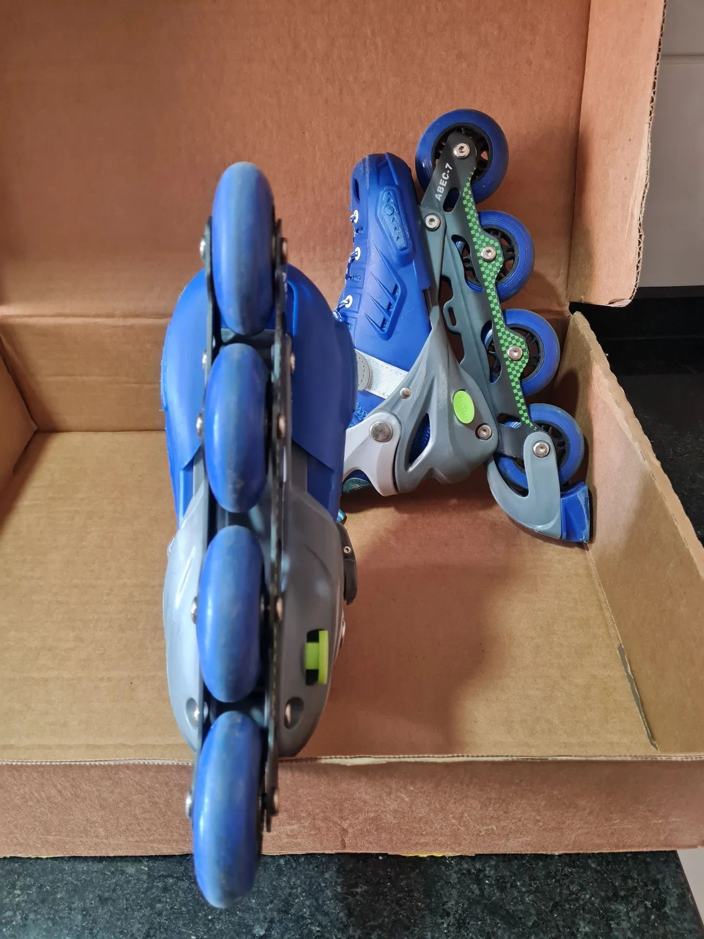 Patins Inline Ajustável Gonew - Tamanho 35 ao 38 - Foto 3