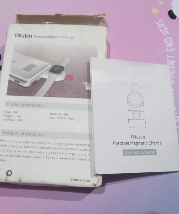 Carregador Sem Fio Wireless Apple Watch Indução - Foto 4
