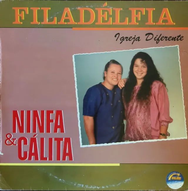 Lp Disco de Vinil Gospel Evangélico Ninfa E Cálita - Filadélfia