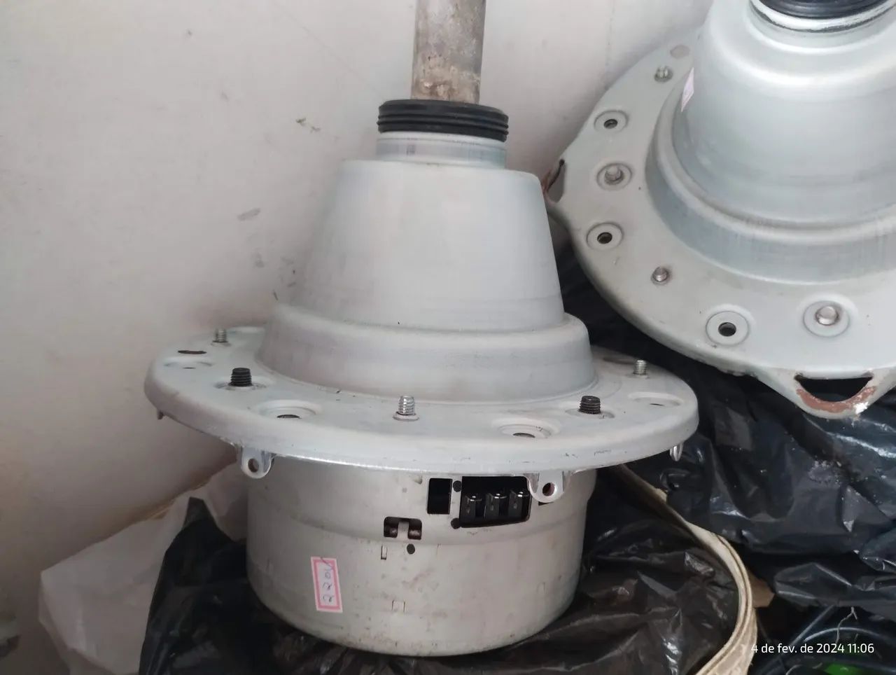 Motor de lavar e secar completo Electrolux lst12 funcionando