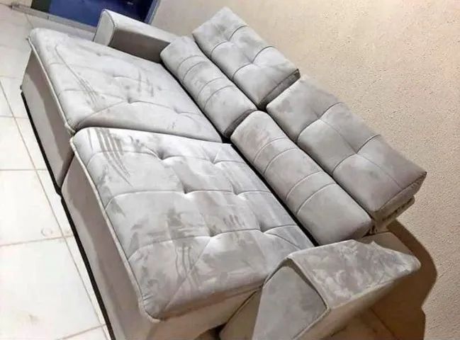 sofá retrátil reciclável pota-porã - Foto 2