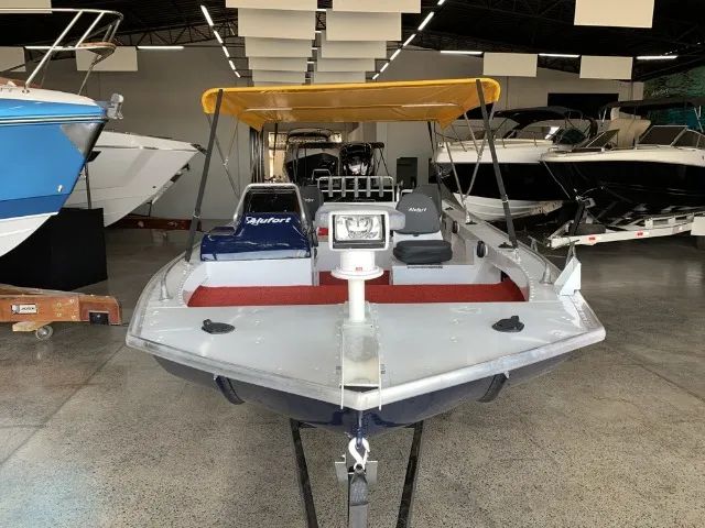 Lancha Aluminio Alufort Super 200 (20 pés) - ñ calaça/leveforte/Petybrasil - Foto 6