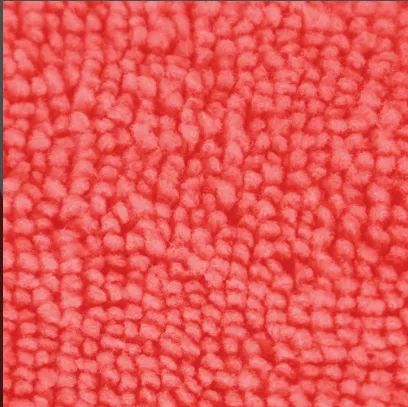  Kit com 5 Toalhas em Microfibra Sem Costura 40x60 - Vermelha com Tecnologia Coreana - Foto 5