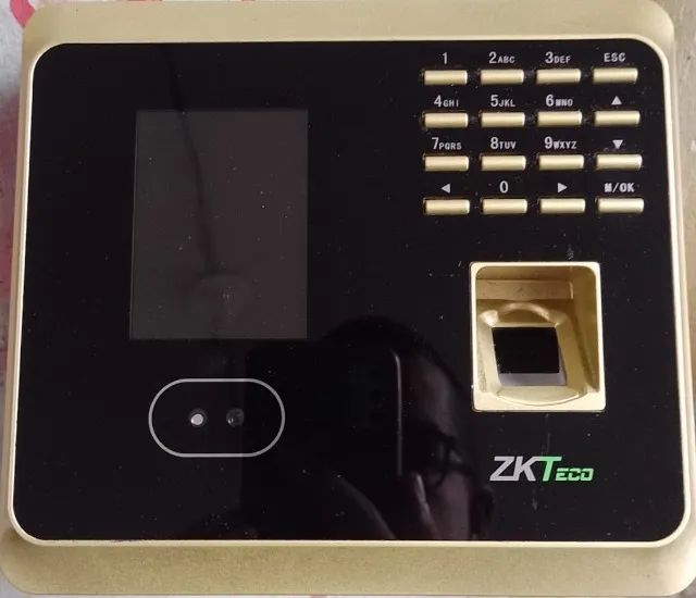 Ponto Eletrônico Digital Zkteco Com Reconhecimento Facial Conexão Wi-fi TCP Cabo de Rede