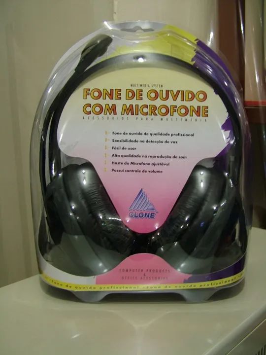 Fone de ouvido Clone 11076 com microfone Circo-Auriculares - Over-ear - Foto 2