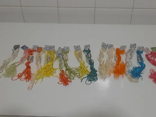 linha varicor (raridade) 17 meadas - Foto 5