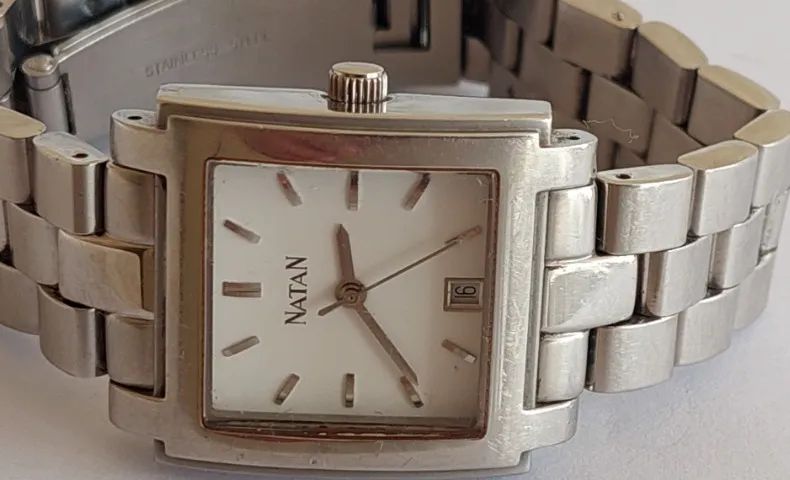 RELÓGIO NATAN FEMININO ORIGINAL - MÁQUINA SUÍÇA!!!