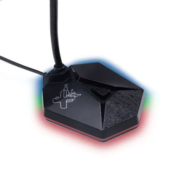 Microfone Max RGB USB2.0 Maxprint 009382 - Foto 3