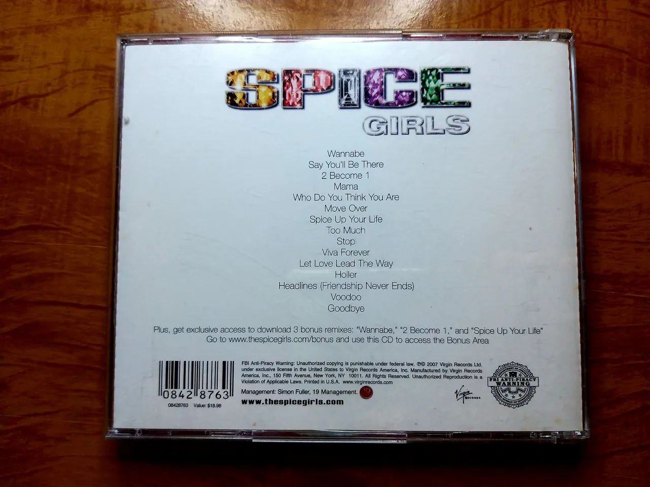 CD Importado (EUA) SPICE GIRLS Greatest Hits - Foto 2