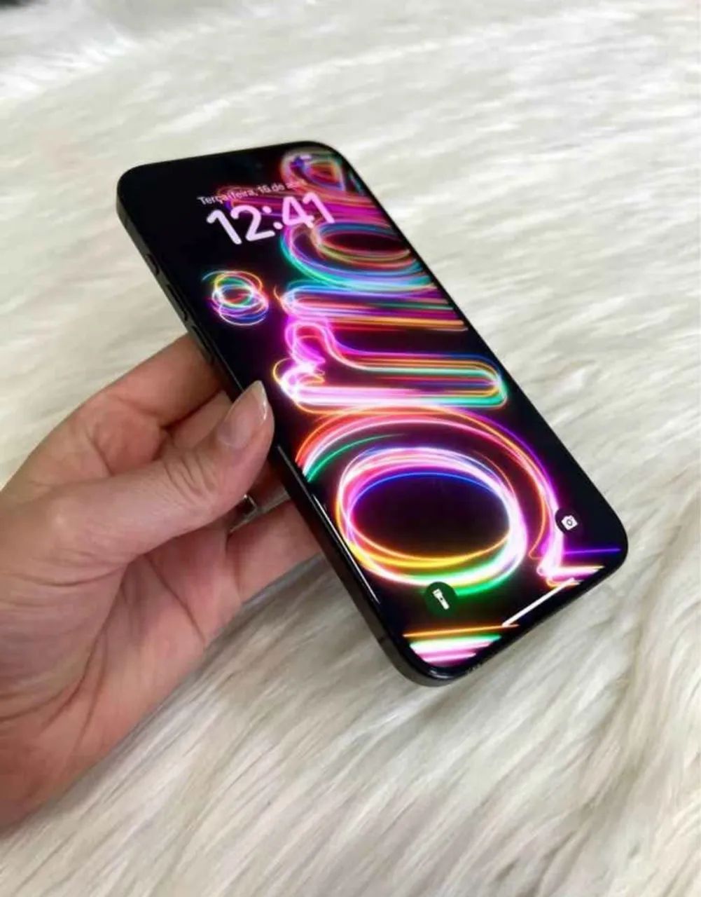 iPhone 15 Pro Max 256GB - Titanium Azul - Foto 4
