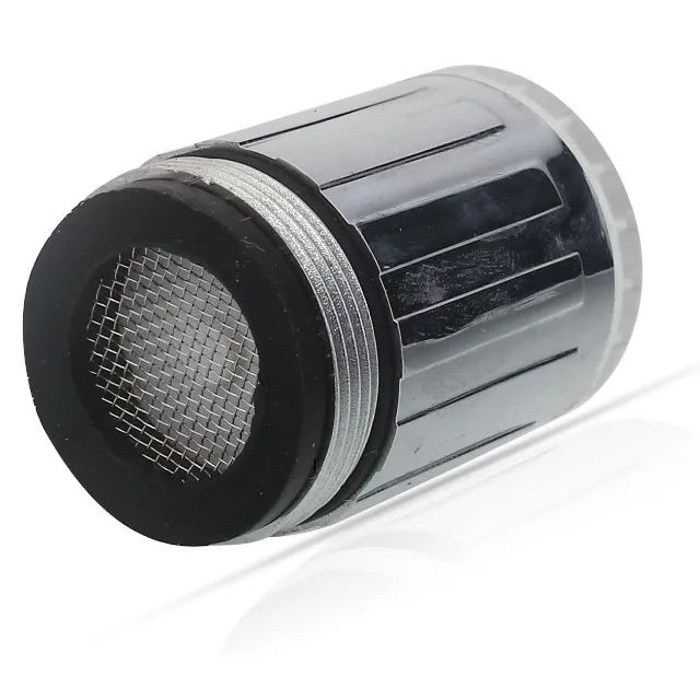 Bico Torneira Luz de LED RGB Aerador Chuveirinho - Foto 5
